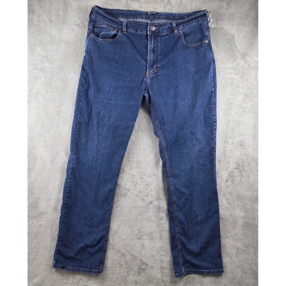 Origin D86 Delta Mens 38x32 Straight Leg Denim Jeans Regular Fit Maine